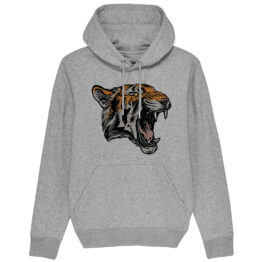 FELPA CAPPUCCIO - ROARING 40s heather-grey