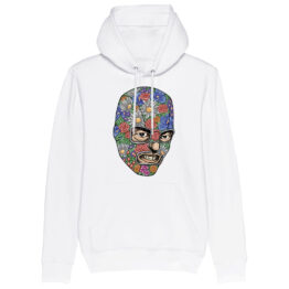 FELPA CAPPUCCIO - SENOR MILLEFIORI bianca