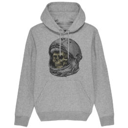 FELPA CAPPUCCIO - SPACEMAN heather-grey