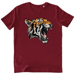 T-SHIRT UNISEX - ROARING 40s burgundy